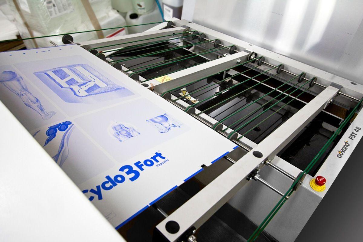 Sistema de preimpresión con tecnología Agfa.