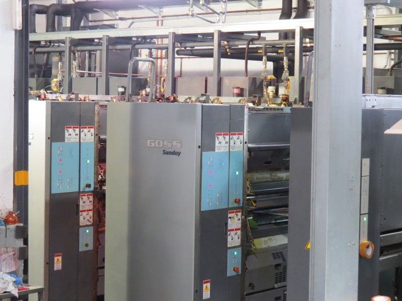 Rotativa Goss Sunday 2000